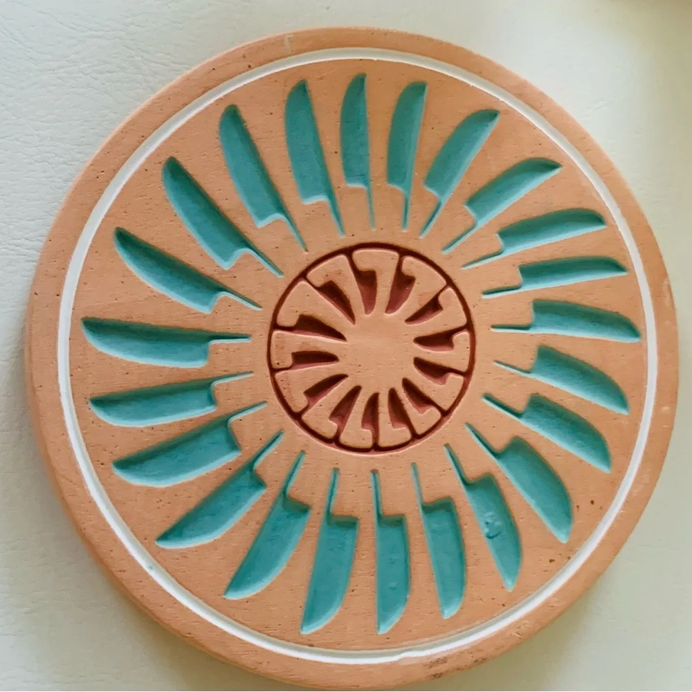 Pottery coasters